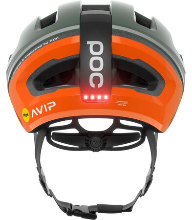 Prilba POC Omne Beacon MIPS Fluorescent Orange AVIP/Epidote Green Matt