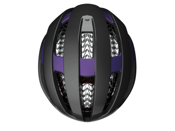 Cyklistická prilba Trek Circuit Wavecel Dnister Black/Purple Flip