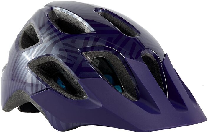 Prilba Bontrager Tyro Children's Bike Helmet Purple Abyss/Azure