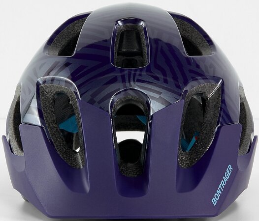 Prilba Bontrager Tyro Children's Bike Helmet Purple Abyss/Azure