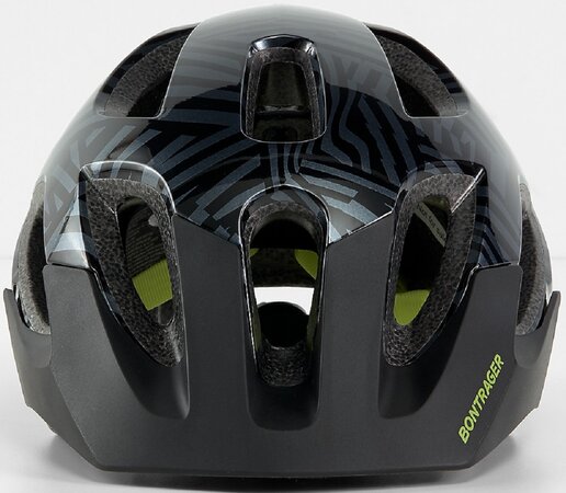 Prilba Bontrager Tyro Youth Bike Helmet Black/Radioactive Yellow