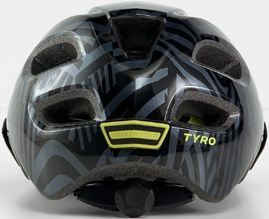 Prilba Bontrager Tyro Youth Bike Helmet Black/Radioactive Yellow