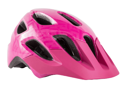 Prilba Bontrager Tyro Youth Bike Helmet Flamingo Pink/Black