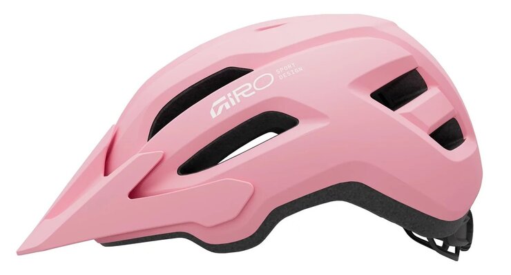 Cyklistická prilba Giro Fixture II Youth Mat Light Pink