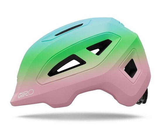 Cyklistická prilba Giro Scamp II Mat Light Pink/Green Fade