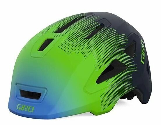 Prilba Giro Scamp II Mat Blue/Green Towers