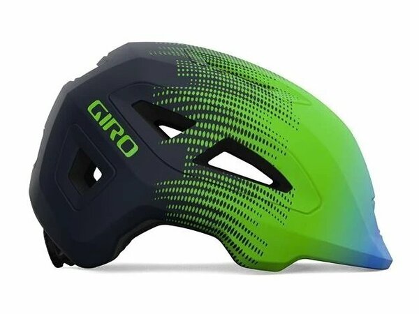 Prilba Giro Scamp II Mat Blue/Green Towers