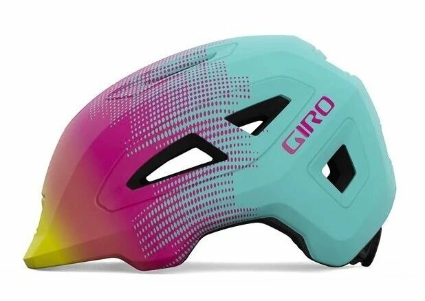 Prilba Giro Scamp II Mat Teal/Pink Towers