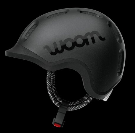 Detská prilba Woom Ready Charcoal Metallic