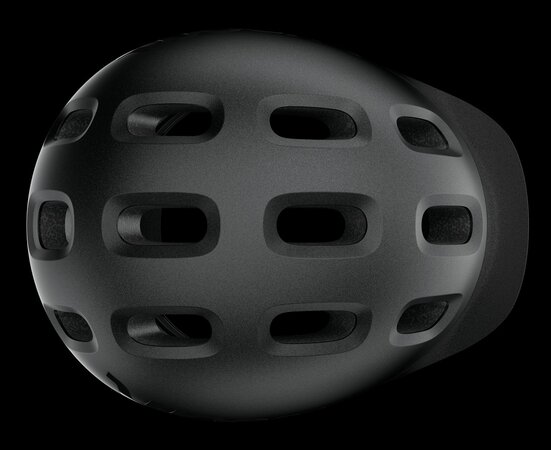 Detská prilba Woom Ready Charcoal Metallic