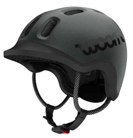 Detská prilba Woom Ready Charcoal Metallic