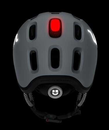 Detská prilba Woom Ready 3.0 Light Grey