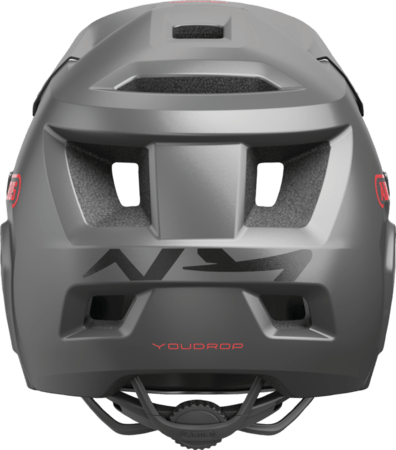 Detská prilba Abus YouDrop FF Ti Silver