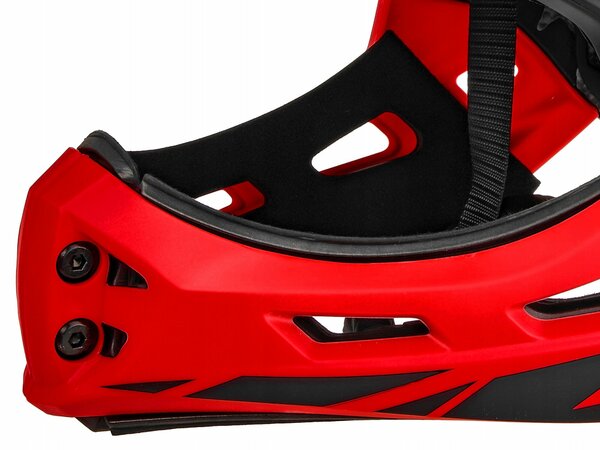 Detská full face prilba Kellys Sprout Anthracite/Red Detská full face prilba Kellys Sprout Anthracite/Red