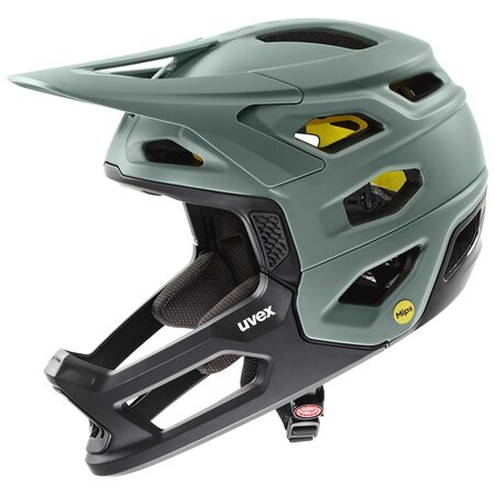 Prilba Uvex Revolt MIPS Moss Green/Black Matt