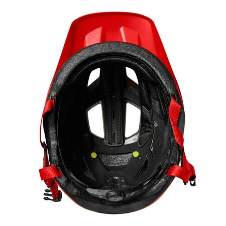 Cyklistická prilba Fox Racing Yth Mainframe Helmet Fluorescent Red