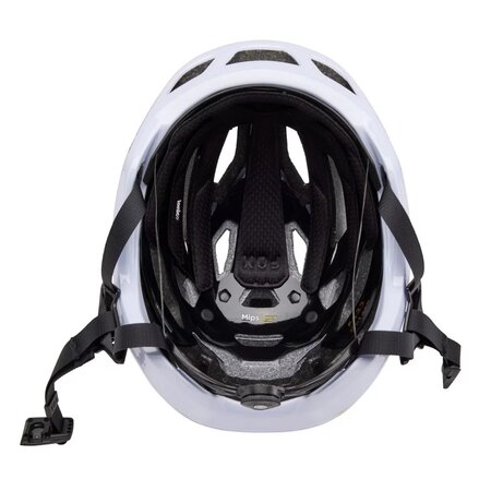 Prilba Fox Racing Crossframe Pro MIPS Solids White Prilba Fox Racing Crossframe Pro MIPS Solids White