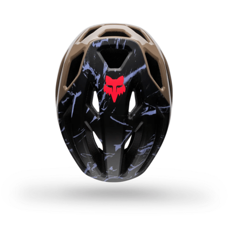 Cyklistická prilba Fox Racing Crossframe Pro Quest Nutmeg Brown