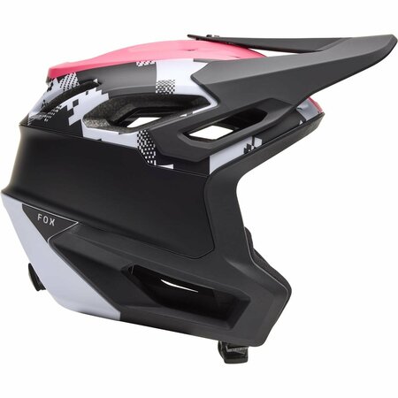 Cyklistická prilba Fox Racing Dropframe Pro Digi Image Ce Black/White Cyklistická prilba Fox Racing Dropframe Pro Digi Image Ce Black/White