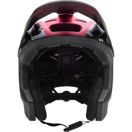 Cyklistická prilba Fox Racing Dropframe Pro Digi Image Ce Black/White Cyklistická prilba Fox Racing Dropframe Pro Digi Image Ce Black/White