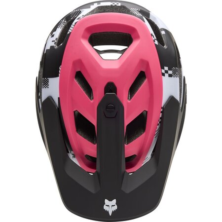 Cyklistická prilba Fox Racing Dropframe Pro Digi Image Ce Black/White Cyklistická prilba Fox Racing Dropframe Pro Digi Image Ce Black/White