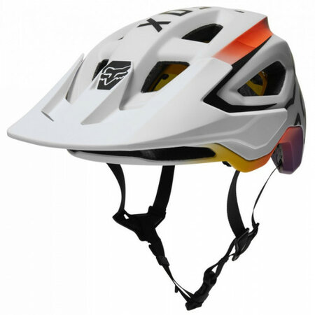 Prilba Fox Racing Speedframe Vnish Helmet White