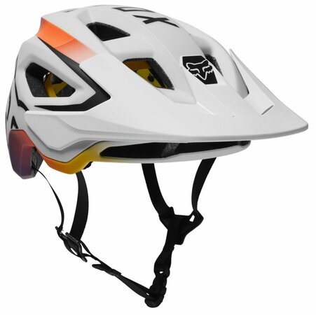Prilba Fox Racing Speedframe Vnish Helmet White