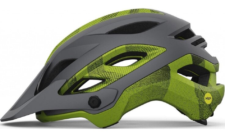 Cyklistická prilba Giro Manifest Spherical Mat Metalic Black/Lime