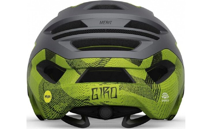 Cyklistická prilba Giro Manifest Spherical Mat Metalic Black/Lime