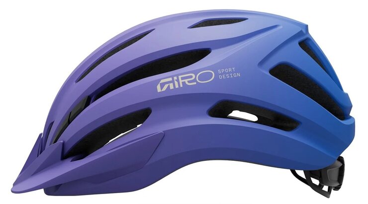 Cyklistická prilba Giro Register II Youth Mat Purple Haze/Blue Jewel Fade
