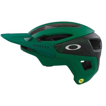 Cyklistická prilba Oakley DRT3 Trail Europe Matte Viridian/Hunter Grn Swirl