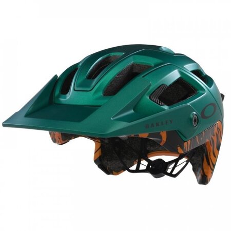 Cyklistická prilba Oakley DRT5 Maven EU Satin Viridian/Ginger Swirl