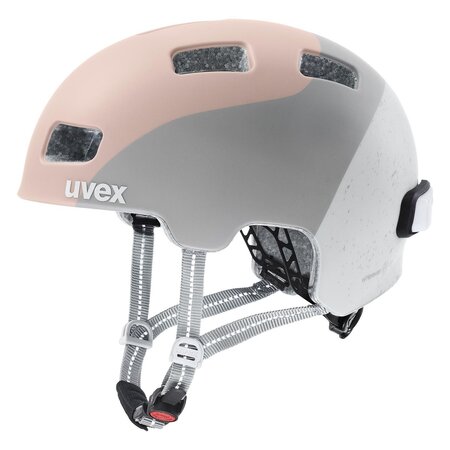 Prilba Uvex City 4 Women's Edition Dust Rose/Grey Wave