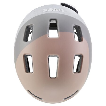 Prilba Uvex City 4 Women's Edition Dust Rose/Grey Wave