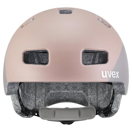 Prilba Uvex City 4 Women's Edition Dust Rose/Grey Wave