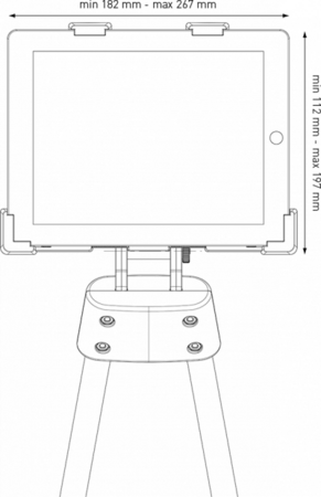 Držiak na tablet - stojan Garmin TACX