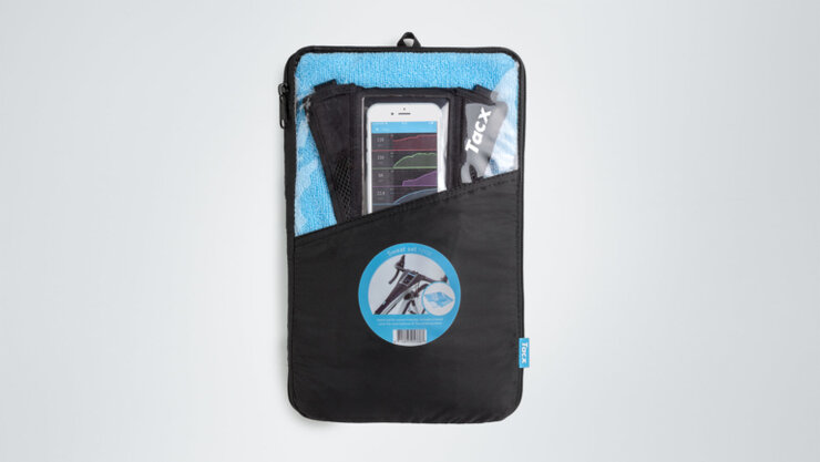 Púzdro na smartón + tréningový uterák Garmin Tacx