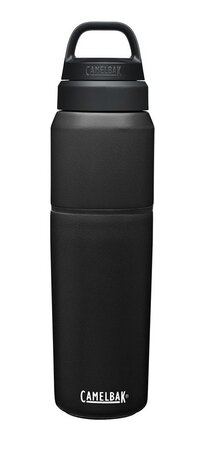 Fľaša Camelbak MultiBev Vacuum Stainless 0,65l/0,5l Black/Black