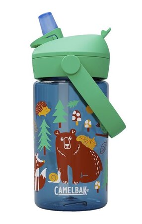 Detská fľaša Camelbak Thrive Flip Straw Kids 0,4 l Friendly Forest