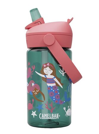 Detská fľaša Camelbak Thrive Flip Straw Kids 0,4 l Mermaid Friends