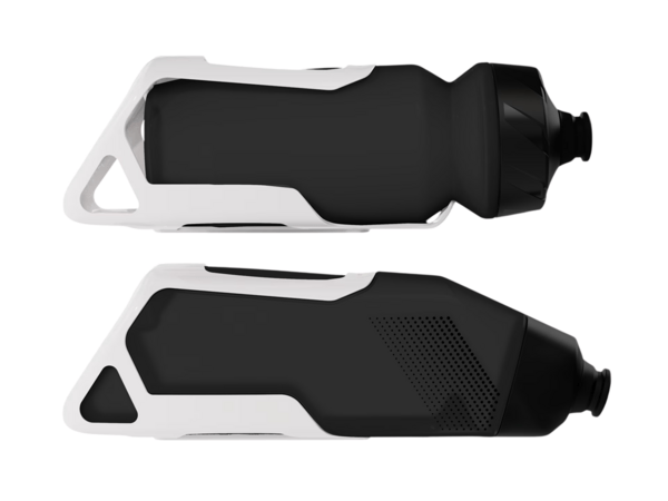 Fľaša na vodu a držiak Trek RSL Aero Era White/Šedá