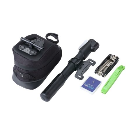 Podsedlová kapsička s výbavou BBB BSB-57 Combiset Storepack