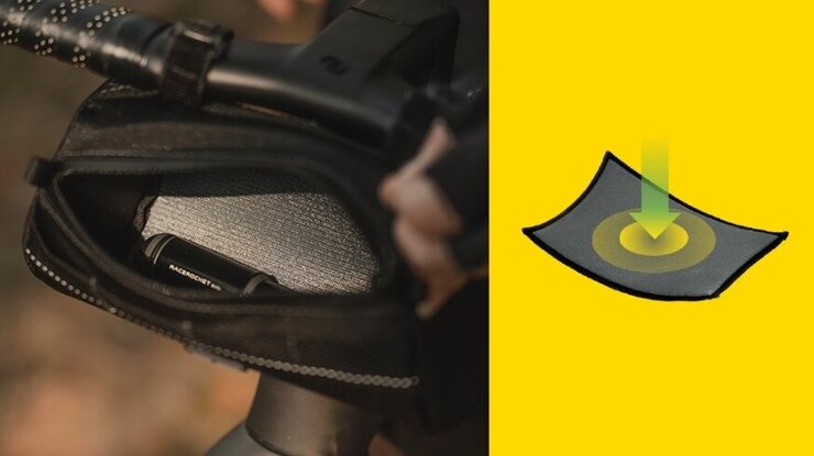 Taška na riadidlá Topeak Tubular BarBag Slim Black