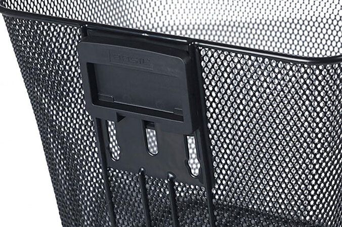 Predný košík na bicykel Basil Bilbao Čierna