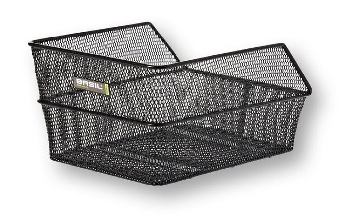 Zadný košík na bicykel Basil Cento S Čierna
