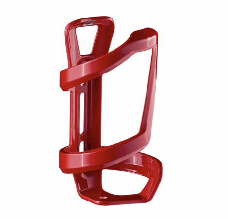 Košík na fľašu Bontrager Right Side Load Recycled Red Košík na fľašu Bontrager Right Side Load Recycled Red