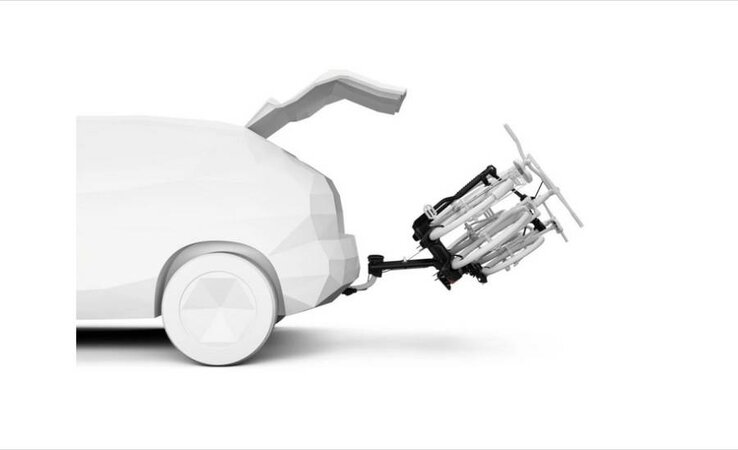 Nosič Thule Easyfold 3 pre 2 bicykle