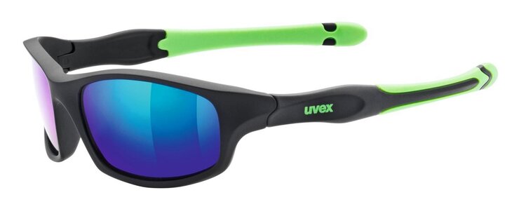 Okuliare Uvex Sportstyle 507 Black Matt Green/Mirror Green S3