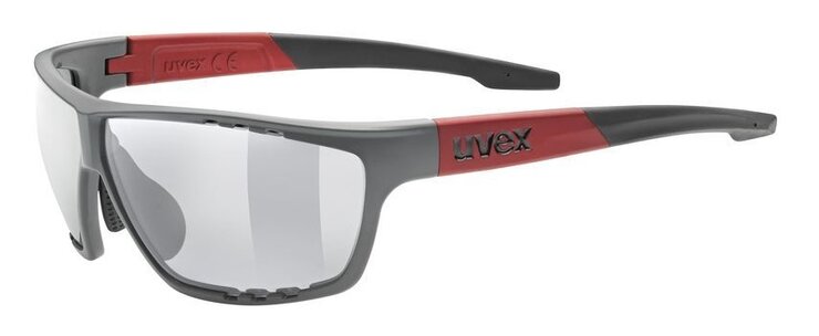 Okuliare Uvex Sportstyle 706 Grey mat/Red S3