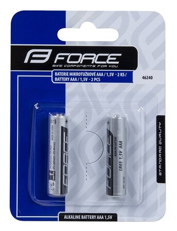 Batérie Force mikrotužkové AAA / 1,5V 1 x 2 ks